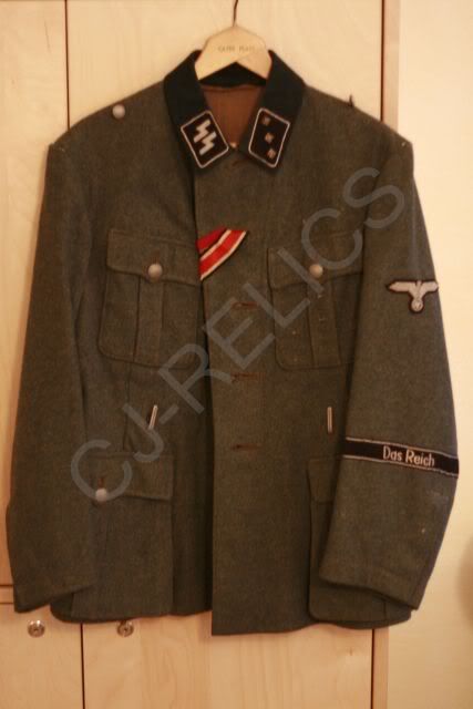 Very nice SS Untersturmfuhrer uniform complete - Wehrmacht-Awards.com